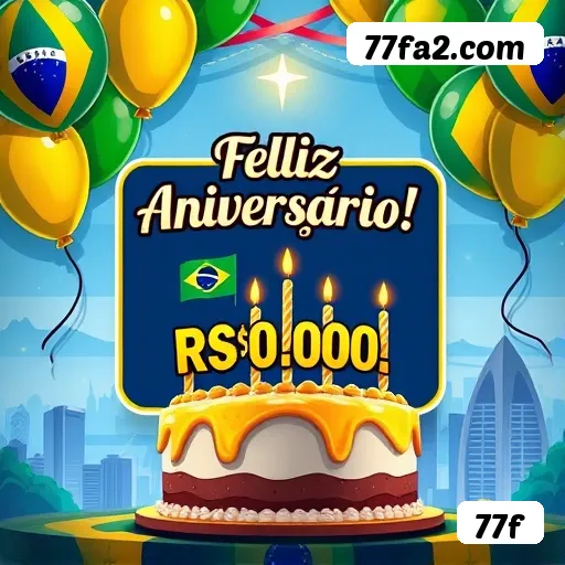 Bônus boas-vindas 77f R$100